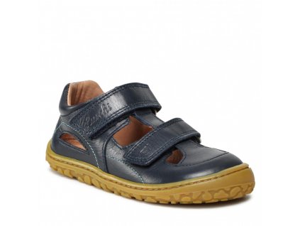 Lurchi Nando Nappa- Navy (Rozměr Úzká, Velikost boty 35)