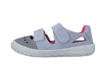 Jonap sandále Fela šedá holka (Rozměr Široká, Velikost boty 30)