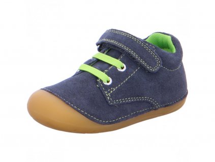 13189 lurchi barefoot capacky farino suede navy 33 13900 22