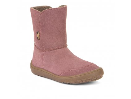 Froddo zimní Tex Suede s membránou Pink (Rozměr Široká, Velikost boty 29)