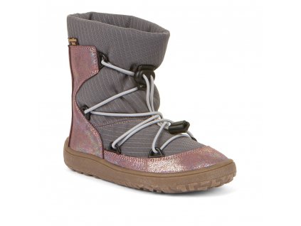 Froddo zimní Tex Track wool s membránou Pink shine (Rozměr Široká, Velikost boty 25)