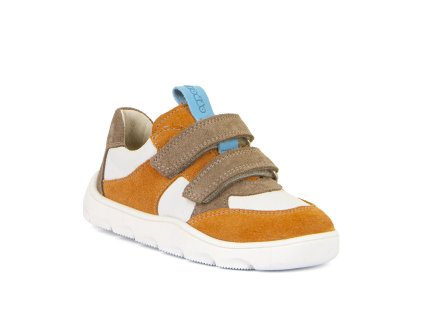 Froddo Zeru Spring White/Orange (Rozměr Úzká, Velikost boty 28)