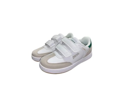 Joma Campus JR 2615 White Green (Rozměr Úzká, Velikost boty 35)