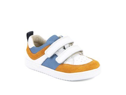 Froddo Zeru Loop Barefoot White/Denim (Rozměr Široká, Velikost boty 35)