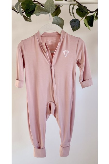 Rostoucí bambusový overal Rose