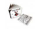 Černobílá kontrastní kniha Farm Animals a samolepky jako DÁREK / Black and white book Farm Animals and stickers as a gift