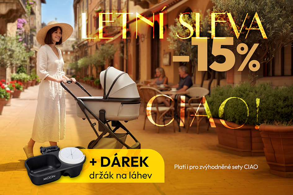 CIAO léto 2026 držák