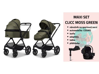 CZ clicc MAXI moss green 2025