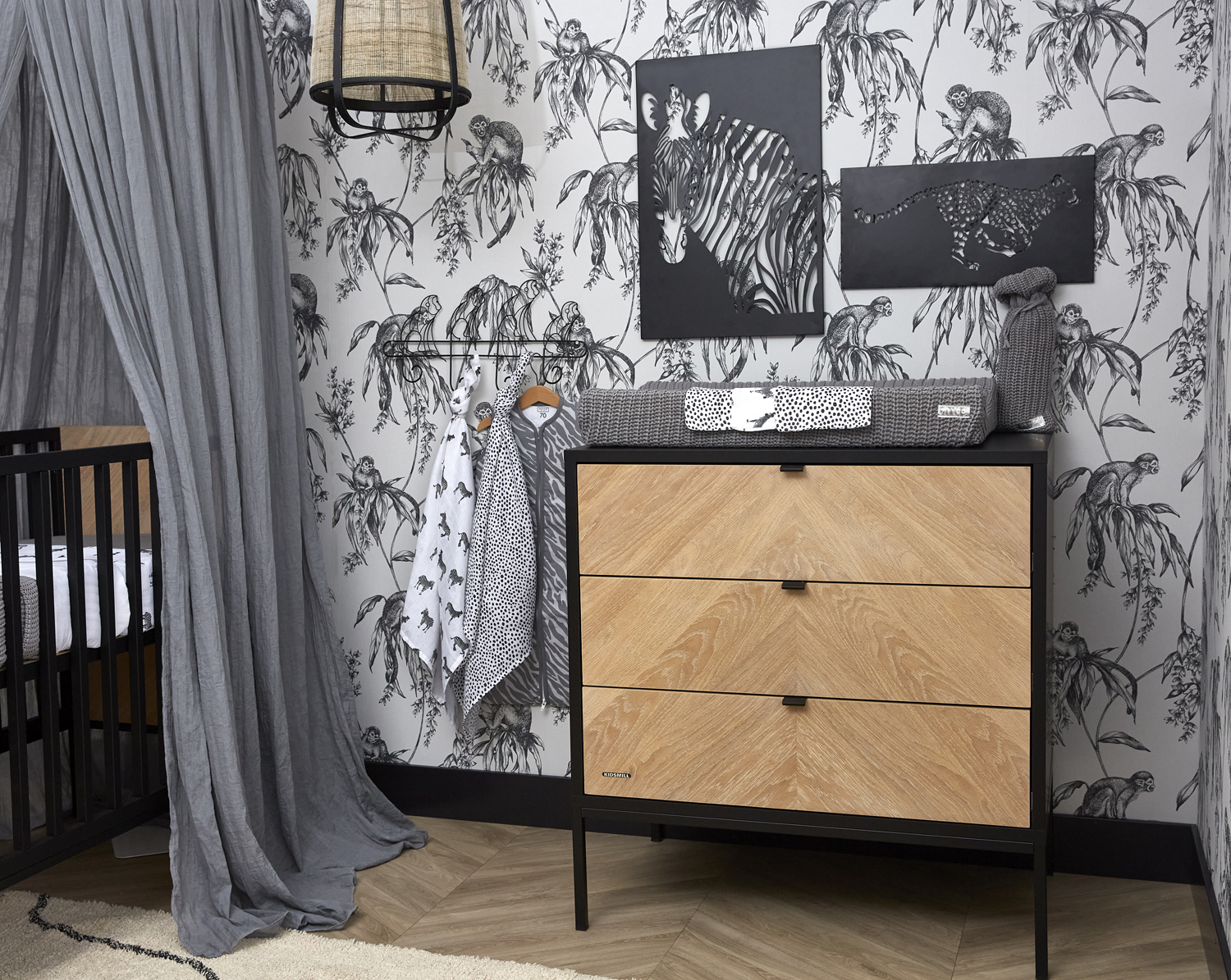 Meyco baldachýn - Grey