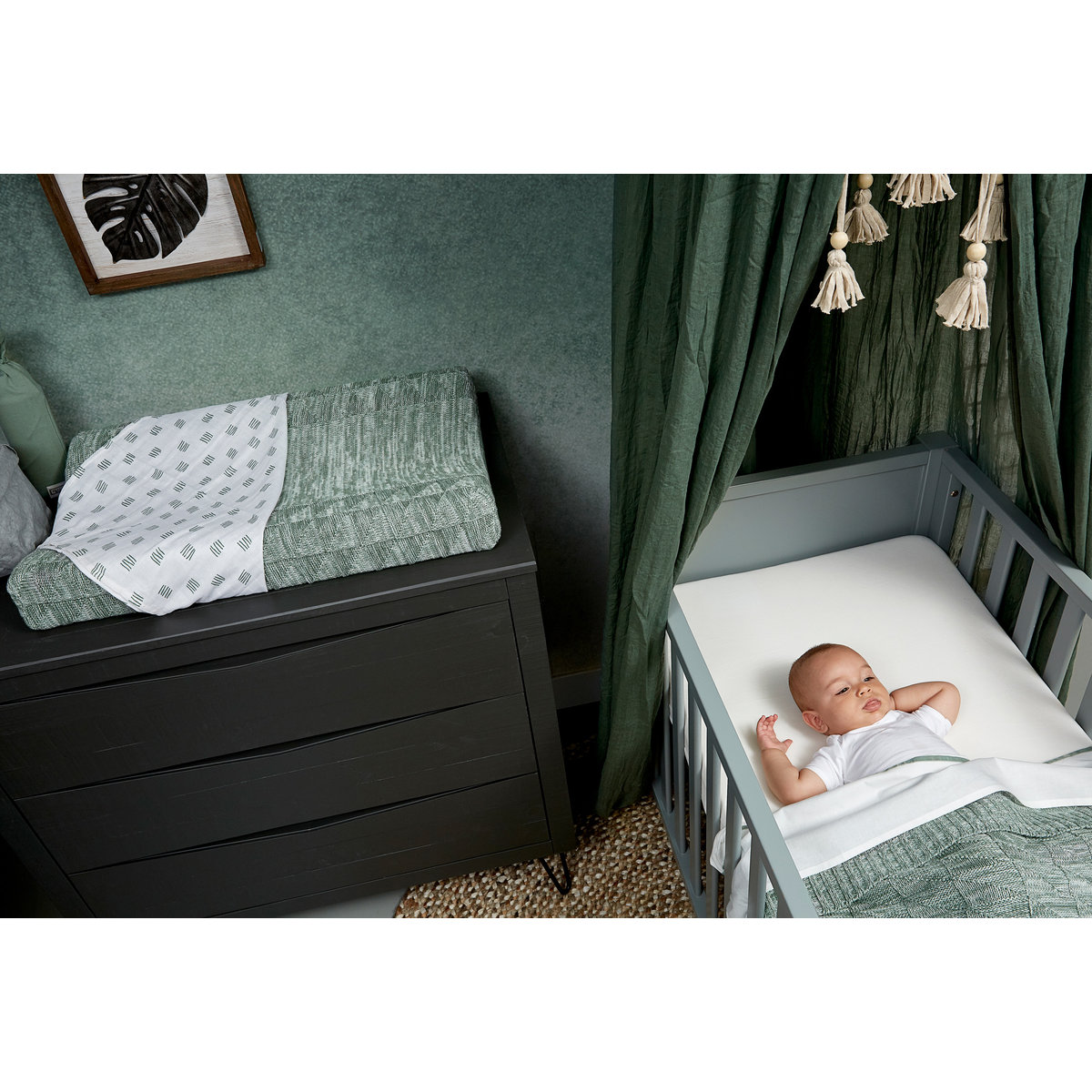Meyco baldachýn - Forest green