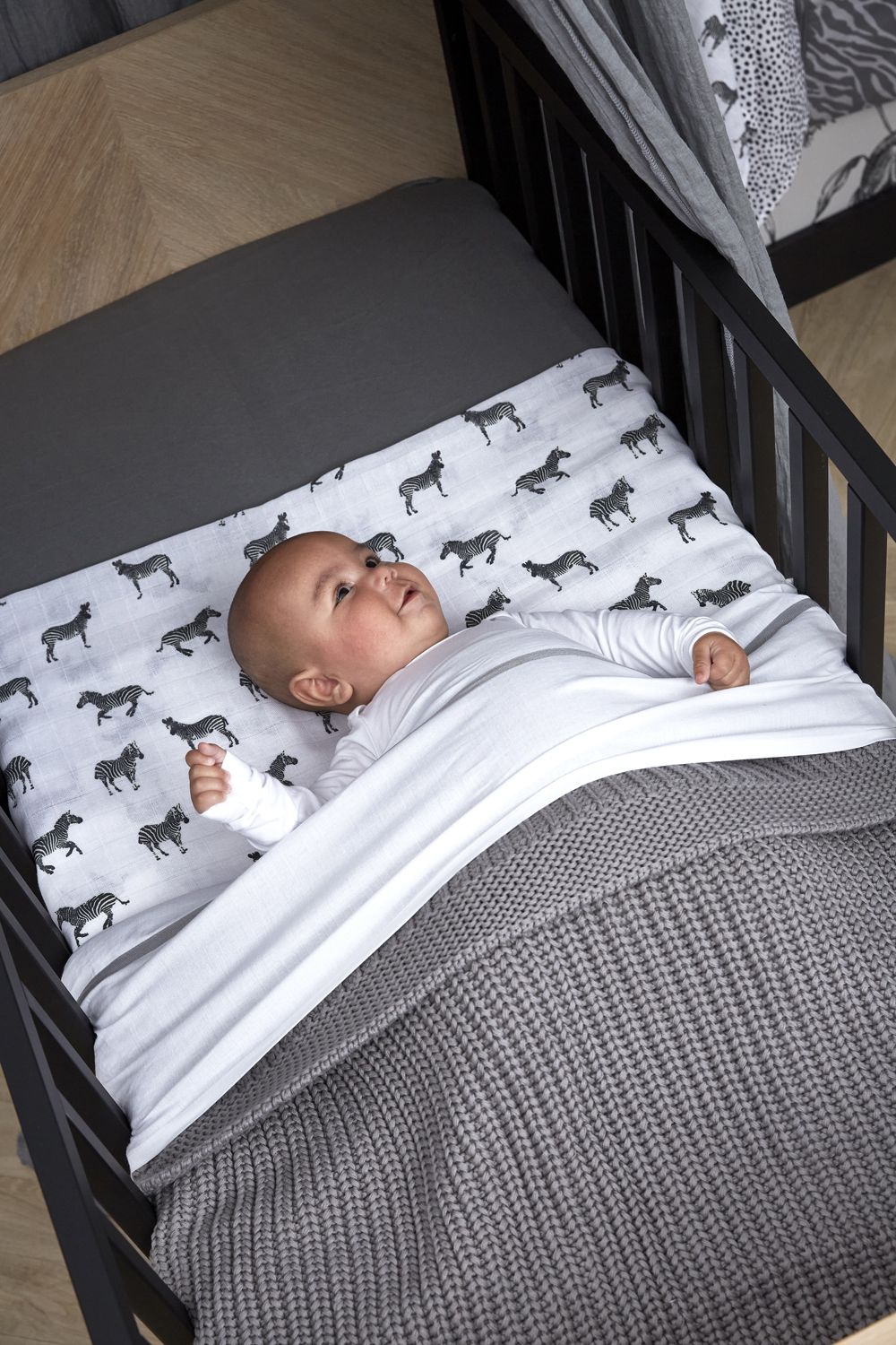 Plenky 3-balení Zebra puntík black