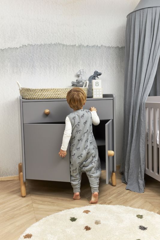 Jumper vel.80 - Zebra Animal Grey