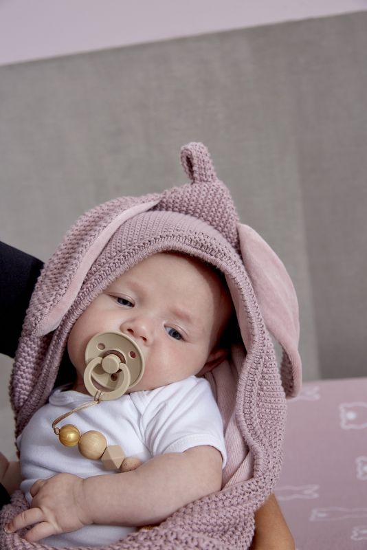 Zavinovací deka Rabbit - Lilac