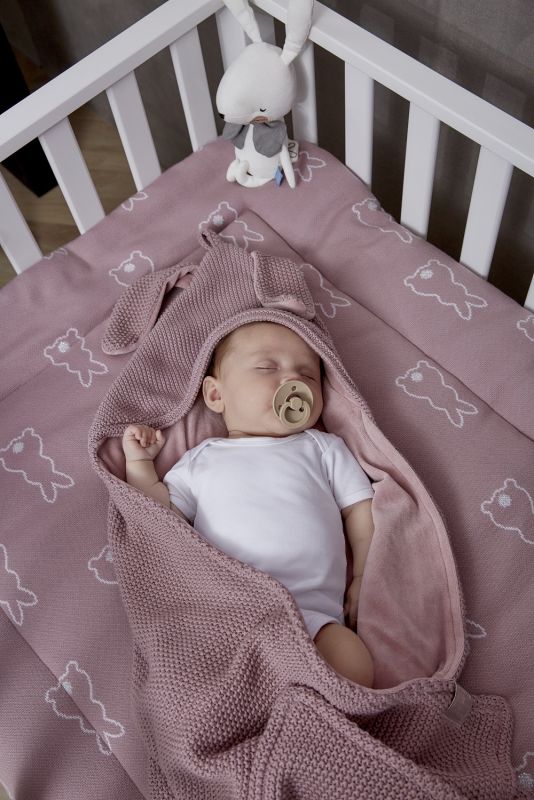 Zavinovací deka Rabbit - Lilac