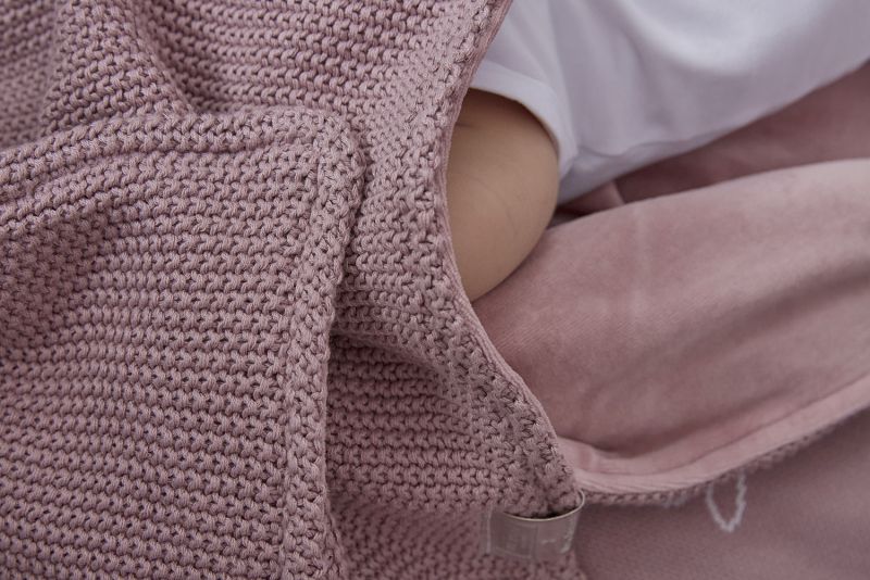 Zavinovací deka Rabbit - Lilac