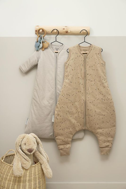Jumper Rib Mini Spot vel.80 - Sand melange