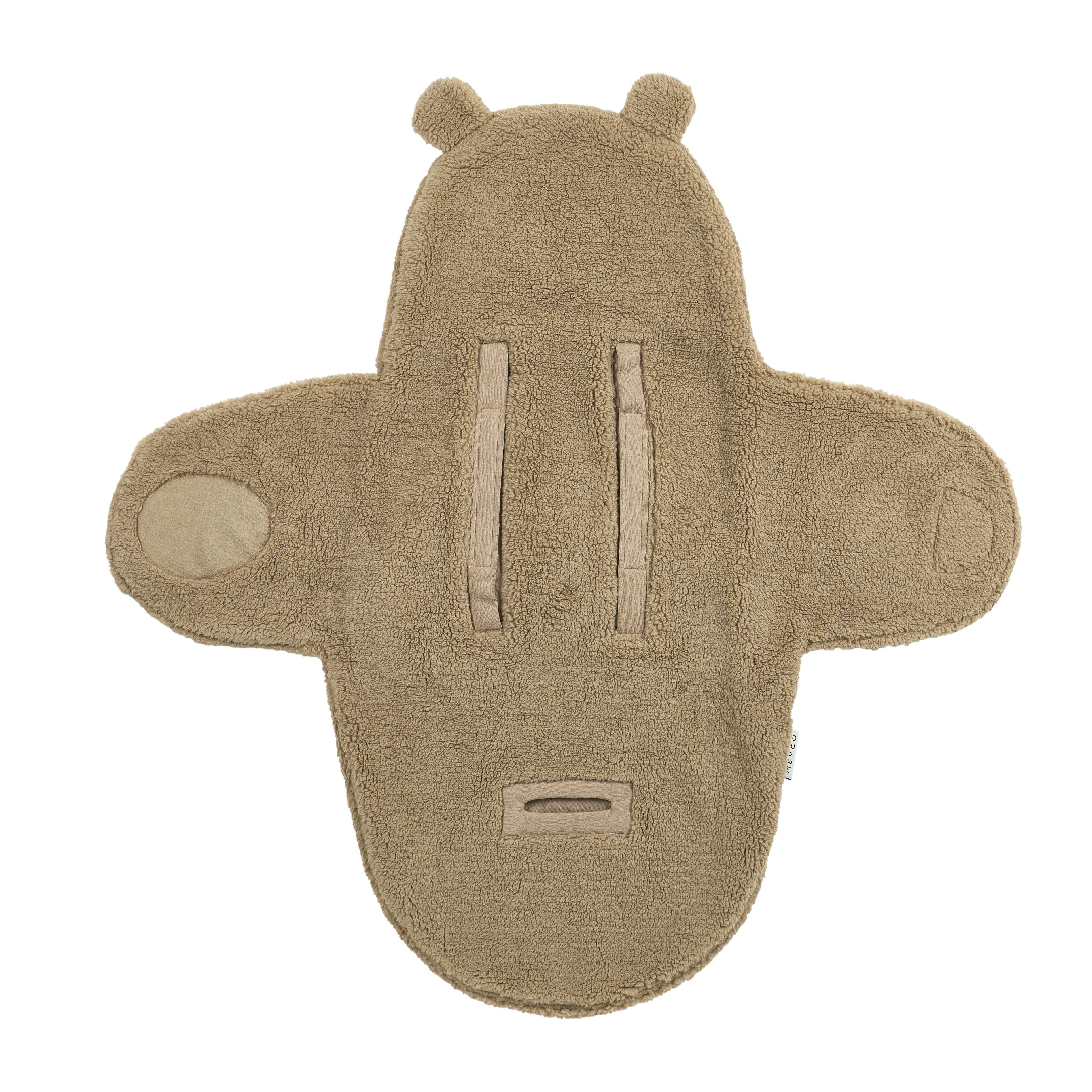 Zavinovací deka Teddy Bear Brown