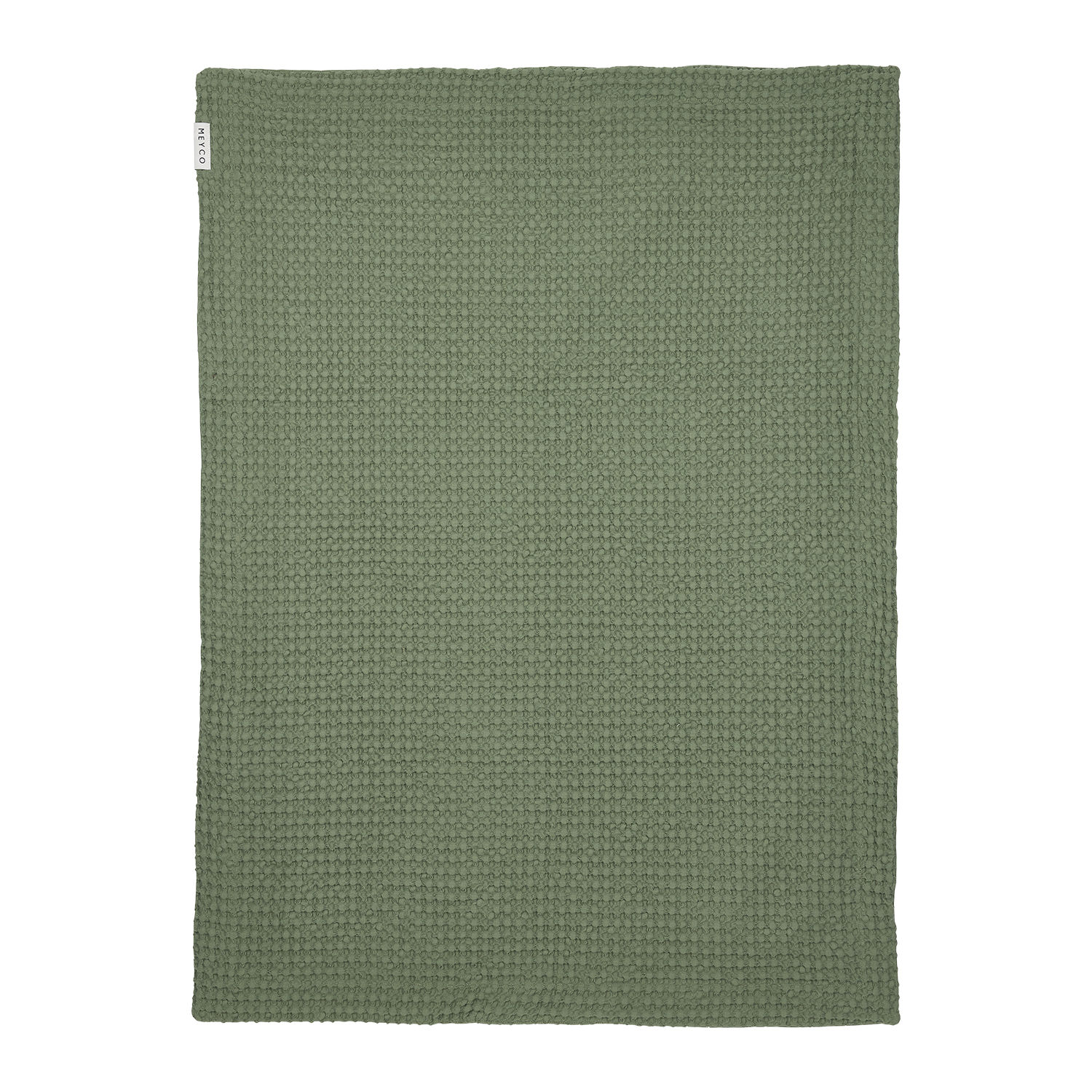 Deka Waffle bavlna - Olive Green