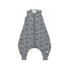 Jumper vel. 80 - zebra animal grey