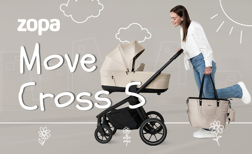 Objevte kombinované kočárky Zopa Move Cross 5
