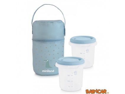 MinilandTermoizolacniPouzdro2KelimkyNaJidloBlue