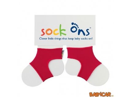 SockOnsElastickyNavlekNaPonozkyBrightRed