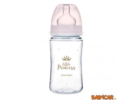 CanpolBabiesLahevSeSirokymHrdlemRoyalBaby240mlRuzova