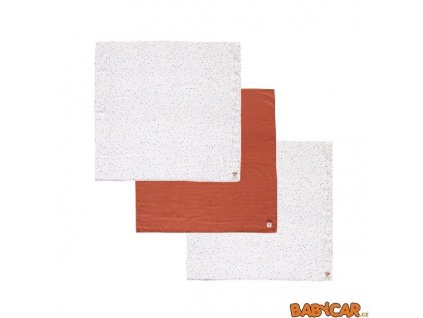 BebeJouMuselinovePlenky70x70cm3ksFabulousHearts