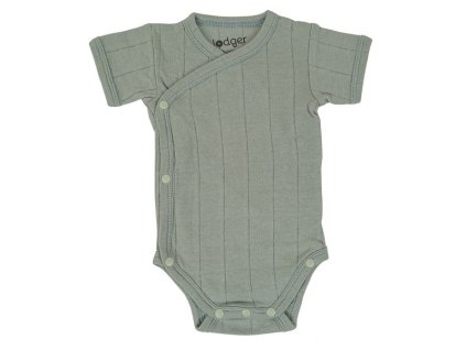 LodgerBodyRomperShortSleevesTribeSiltGreen