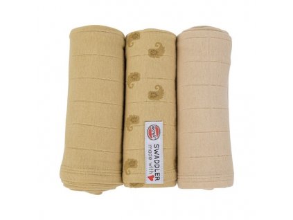 LodgerMultifunkcniPlenaSwaddlerFlameTribe70x70cm3ksSand