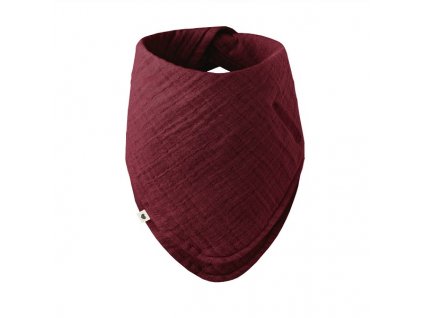 BibsMuselinovySlintacekZBioBavlnyBandanaElderberry