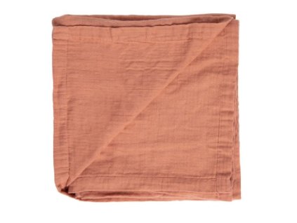 BebeJouMuselinovaPlenka100x100CmPureCottonPink