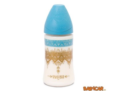 SuavinexLahevSeSirokymHrdlemHauteCoutureGold270mlSvetleModra