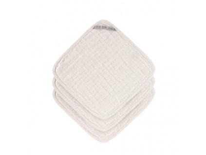 LassigZinkyMuslinWashcloth3ksMilky