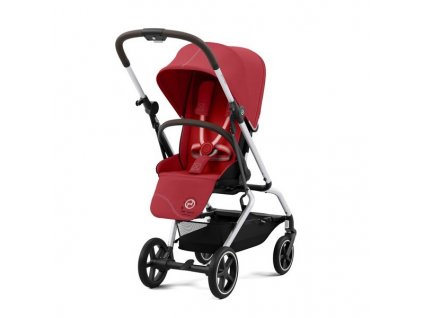 CybexSportovniKocarekEezySTwistPlus2SilverHibiscusRed