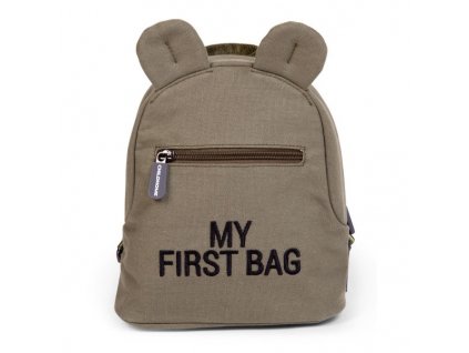 ChildhomeDetskyBatohMyFirstBagCanvasKhaki