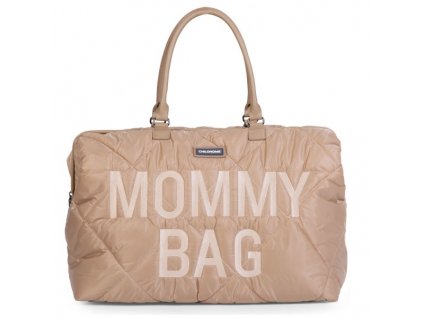 ChildhomePrebalovaciTaskaMommyBagPufferedBeige