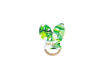 EnieBabyDreveneKousatkoTropicalLeaves