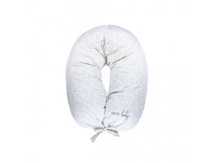 EnieBabyKojiciPolstarZPametovePenySatineGreyLeaves