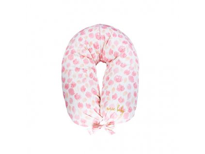 EnieBabyKojiciPolstarZPametovePenySatinePinkLeaves