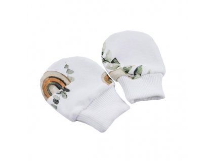 EnieBabyNovorozeneckeRukavickyRainbow