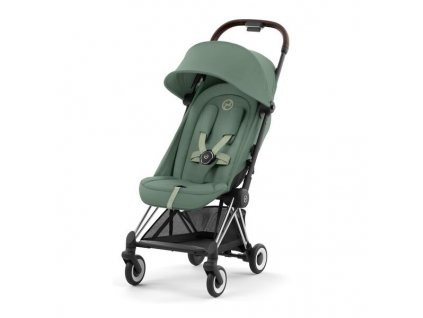 CybexSportovniKocarekCoyaChromeDarkBrownLeafGreen