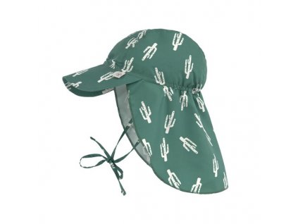 LassigKloboucekSKsiltemSunProtectionFlapHatCactusGreen