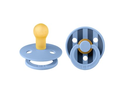 BibsDudlikyZPrirodnihoKaucukuStudioColourPinVel.12KsSkyBlueMix