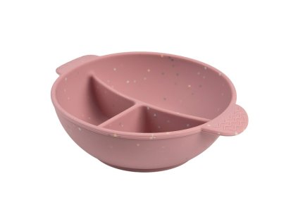 CanpolBabiesSilikonovaDelenaMiskaSPrisavkouDots360MlRuzova