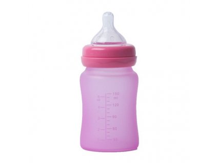BoJungleSklenenaLahevSUchytyThermo150mlPink