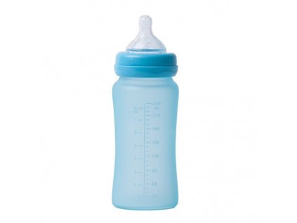 BoJungleSklenenaLahevSUchytyBThermo240mlTurguoise