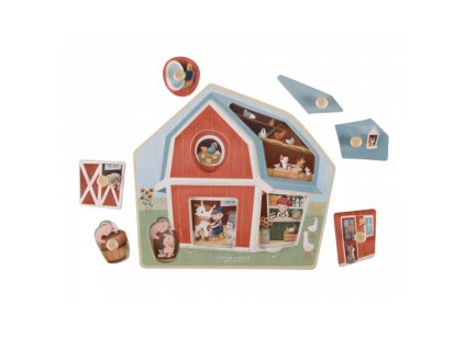 LittleDutchVkladaciPuzzleFarma