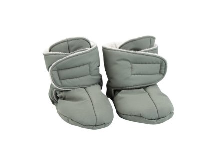 VoksiZatepleneLatkoveBotickyBabyBooties0 1yGreenLightGrey