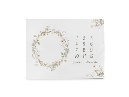 CebaBabyMilnikovaPodlozkaNaFoceni92x72CmSummerFlowers